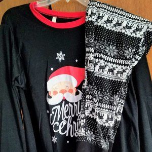 Santa Holiday PJs